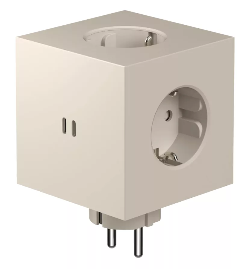 Square 2 Socket Extender – Image 1