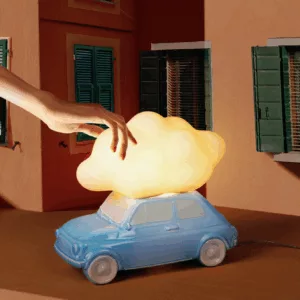 Lampe Voiture Bleue "Nuvola" – Image 2