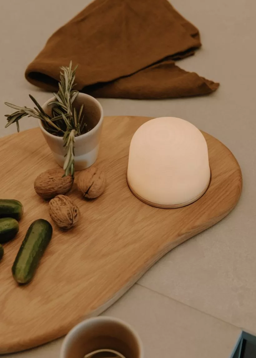 Fondant Petit Plateau + Petite Lumineuse Frêne Thermo – Image 3