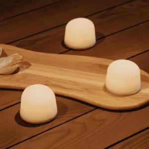 Fondant Plateau Long + Petite lumineuse Chêne – Image 1