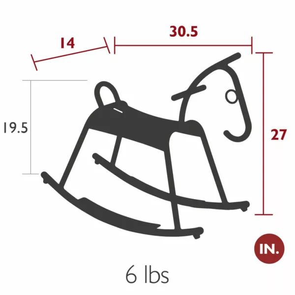 ADADA CHEVAL A BASCULE