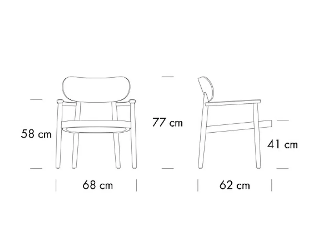 Chaise lounge 119 F Rouge – Image 3