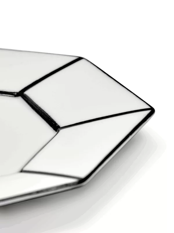 Assiette à dessert 18,5 cm set de 2 Carte blanche