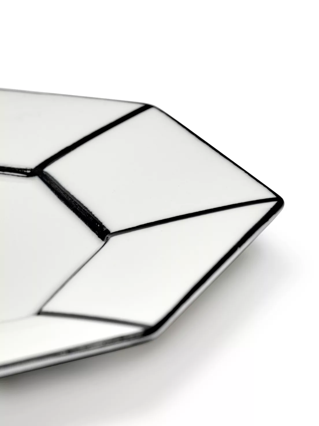 Assiette à dessert 18,5 cm set de 2 Carte blanche – Image 2