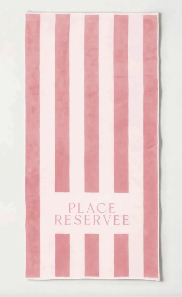Drap de plage Place réservée 100 x200 cm