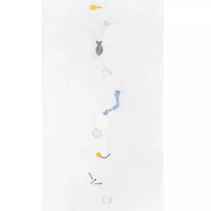 Nappe -Sobremesa Tablecloth-L300-White – Image 1