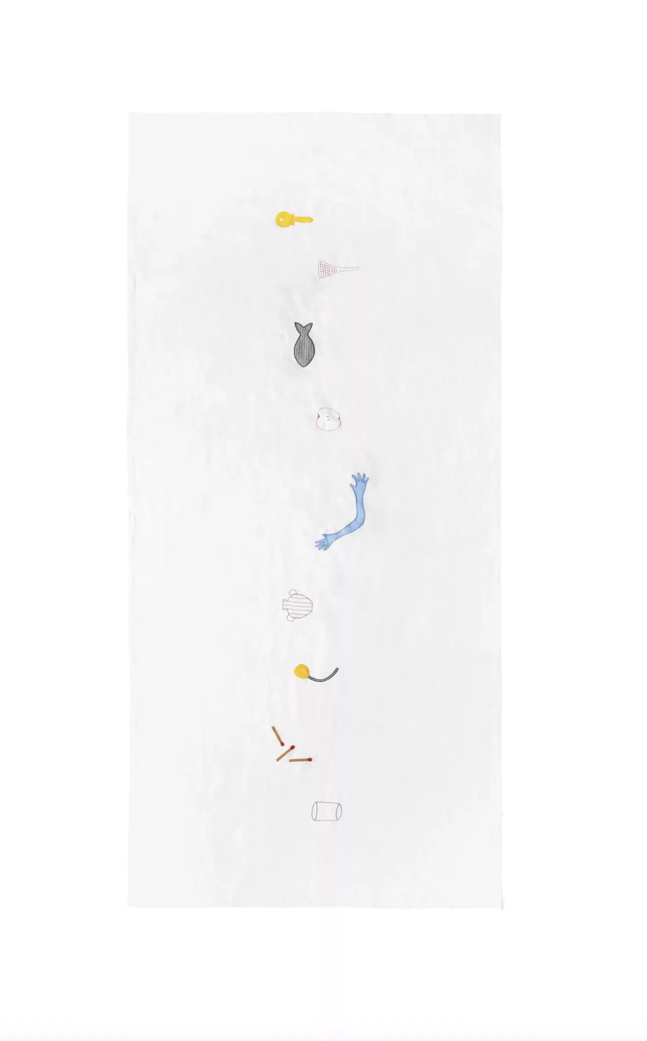 Nappe -Sobremesa Tablecloth-L300-White – Image 1