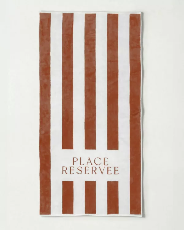 Drap de plage Place réservée 100 x200 cm