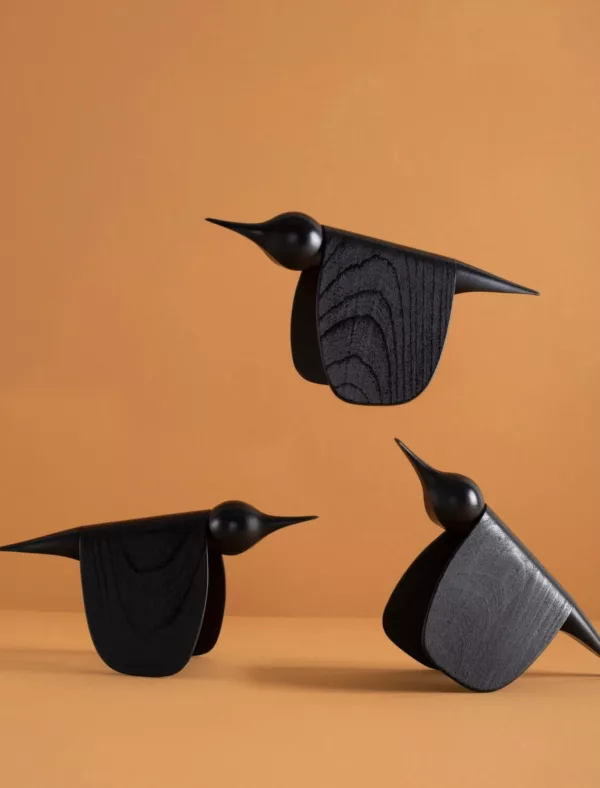 Tica Lacquered Oak -  Black